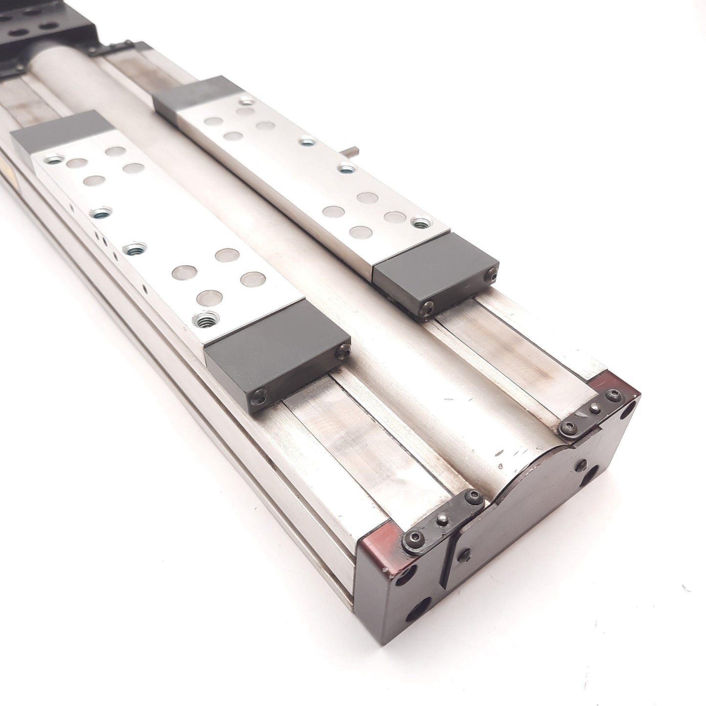 Used Parker 404100XRMSD2H1L1C1 Linear Actuator Positioner Stage, Travel: 100mm