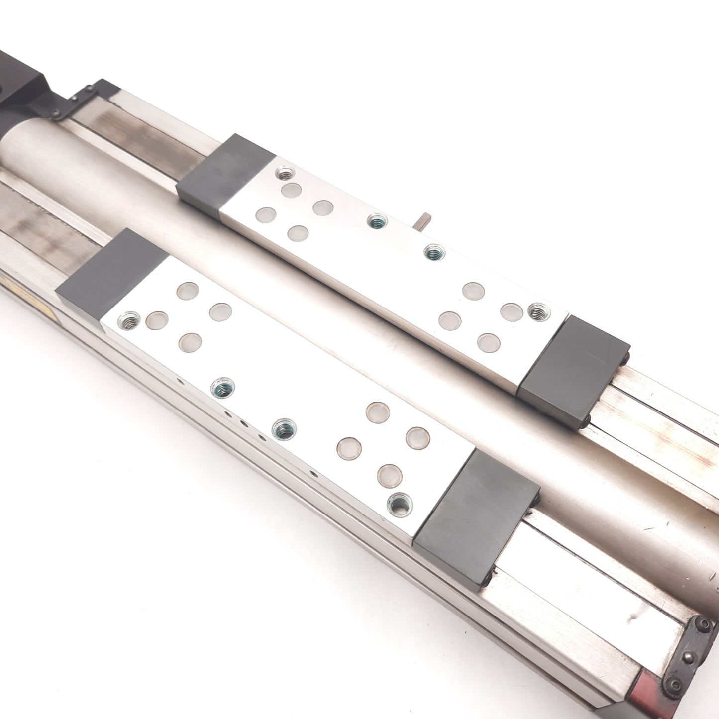 Used Parker 404100XRMSD2H1L1C1 Linear Actuator Positioner Stage, Travel: 100mm