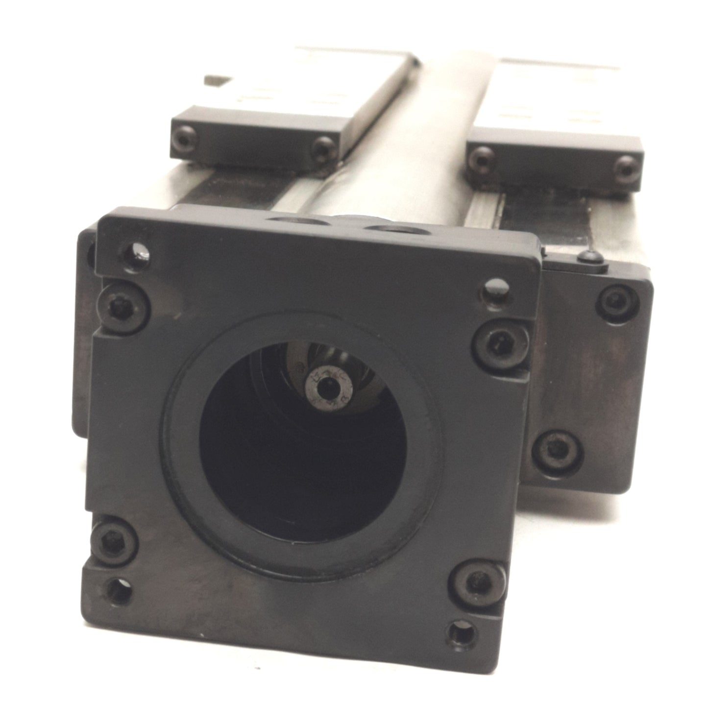 Used Parker 404100XRMSD2H1L1C1 Linear Actuator Positioner Stage, Travel: 100mm