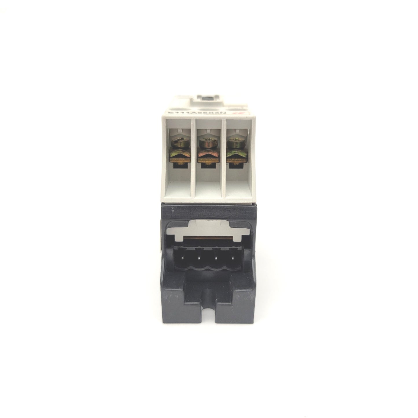 Used Eaton E111A09X3N Non-Reversing Motor Contactor 3-Pole 24VDC, 575VAC, 9A, 4kW