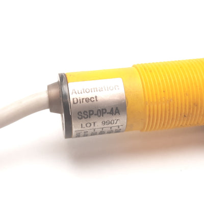 Used Automation Direct SSP-0P-4A Photoelectric Sensor, 3m, 10-30VDC, PNP
