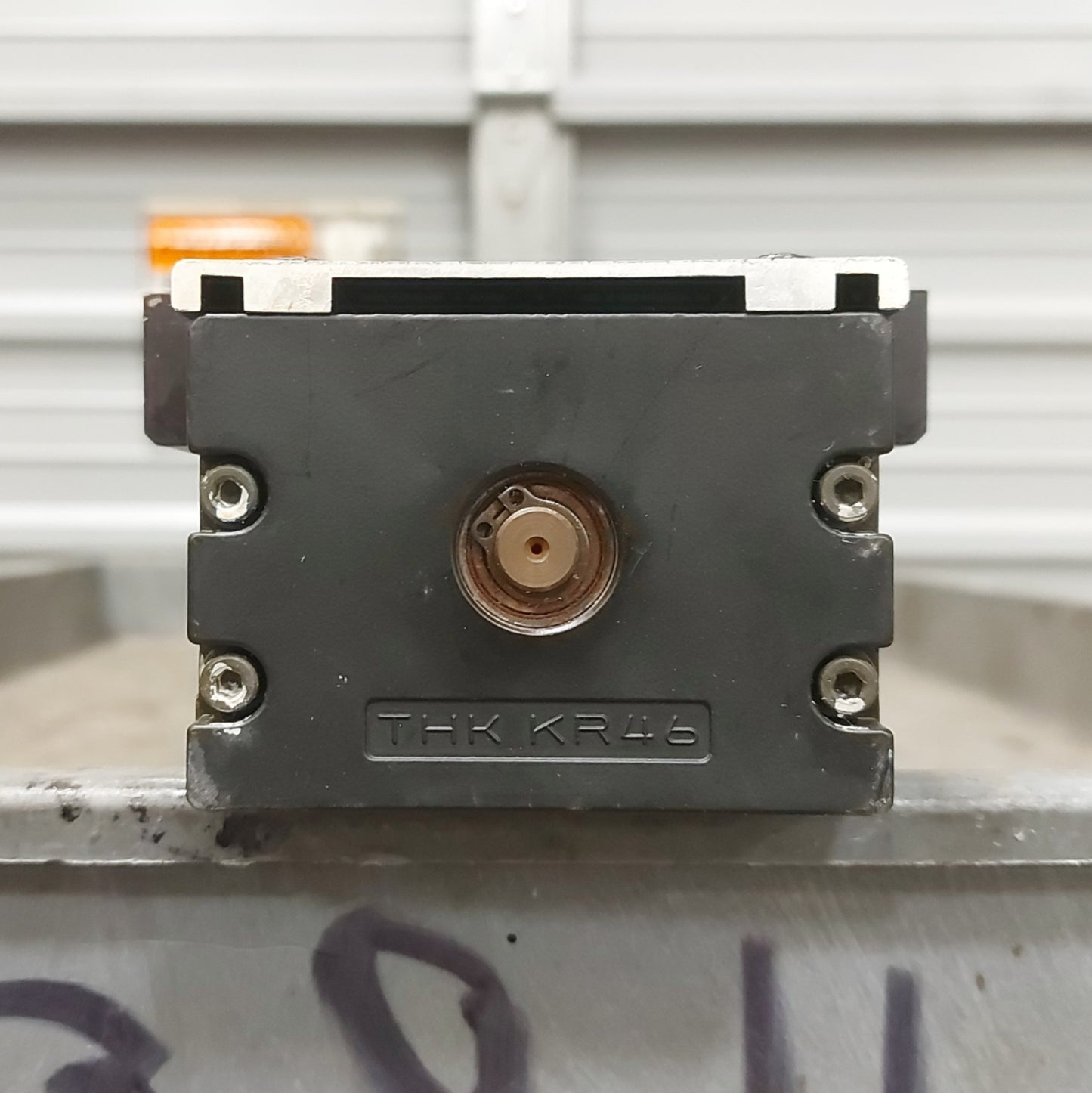 Used THK KR4620A-0790 Guided Linear Positioner 790mm Travel 20mm Lead NEMA 23 *Rust*