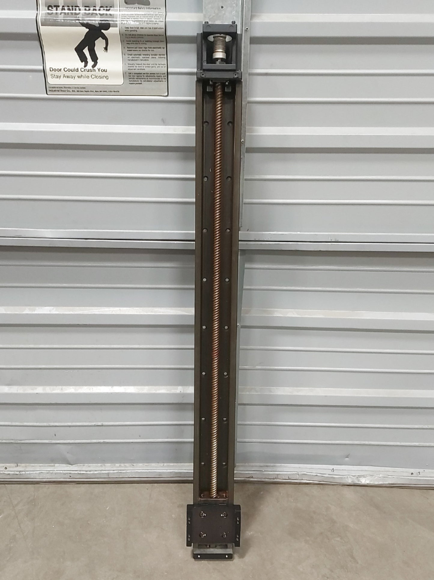 Used THK KR4620A-0790 Guided Linear Positioner 790mm Travel 20mm Lead NEMA 23 *Rust*