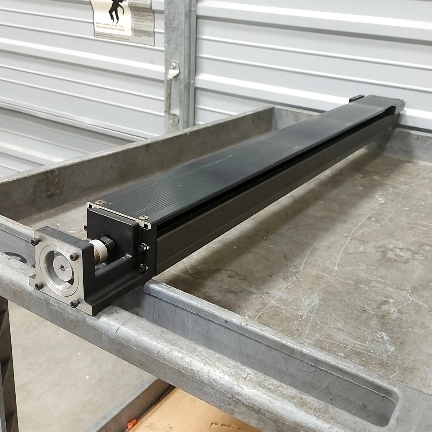 Used THK KR4620A-0790 Guided Linear Positioner 790mm Travel 20mm Lead NEMA 23 *Rust*