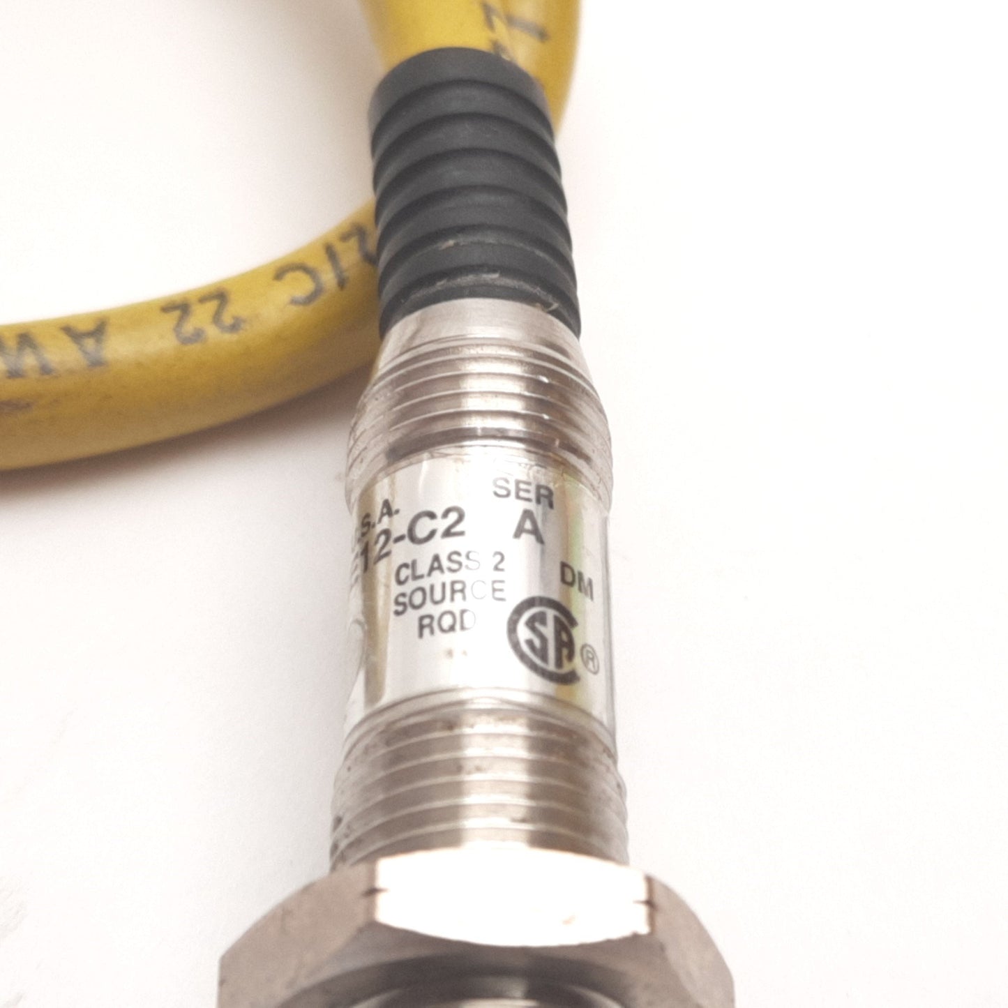 Used Allen Bradley 871TM-DH4NE12-C2 Inductive Proximity Sensor, 4mm, 10-30VDC