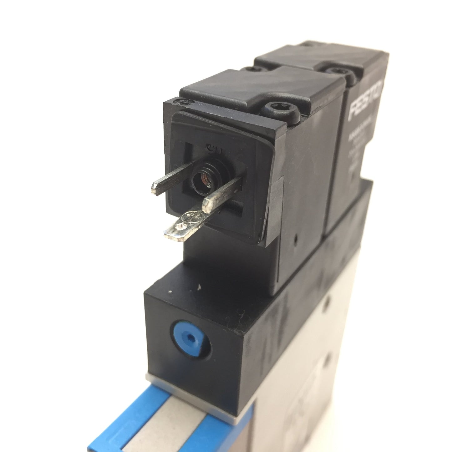 Used Festo VADMI-95 High Vacuum Generator, 0.95mm Laval Nozzle, 85% Max Vac, 24VDC