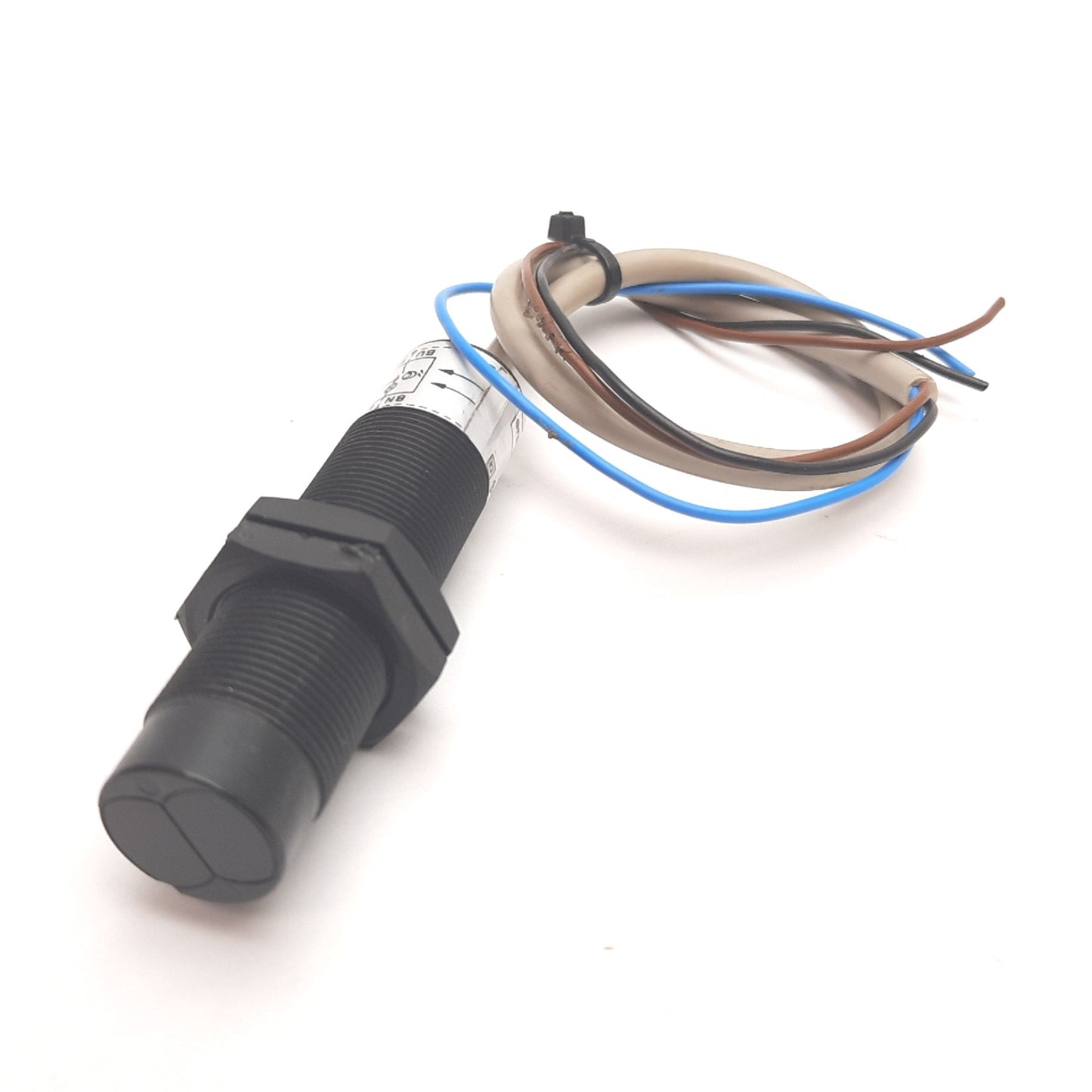 Used Telemecanique XUB-J043134 Photoelectric Sensor, 12-24VDC, M18, 3-Wire