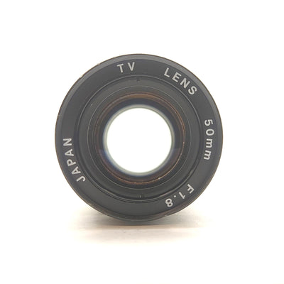 Used Navitar DO-5018 Machine Vision Camera Lens 50mm FL 1" Format F1.8-16C C-Mount