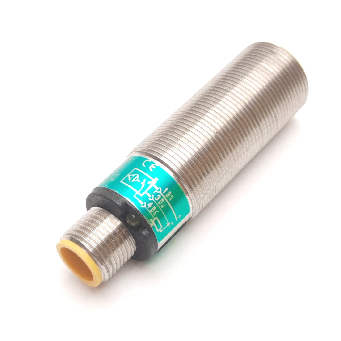 Used Turck Bi5U-EM18-AP4X-H1141 Inductive Proximity Sensor, 5mm, 10-65VDC, PNP N/O