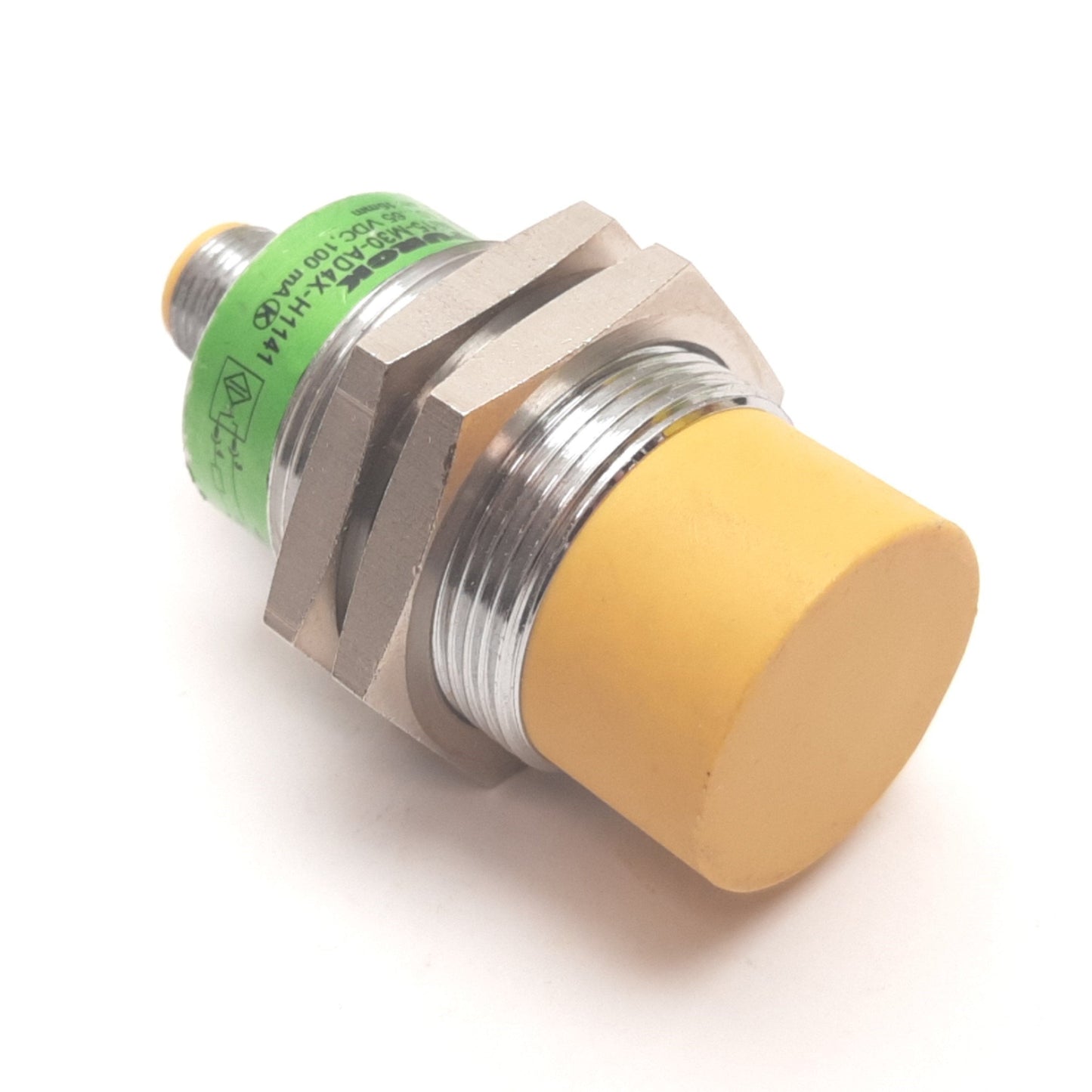 Used Turck Ni15-M30-AD4X-H1141 Inductive Proximity Sensor, 15mm, 10-65VDC, M30