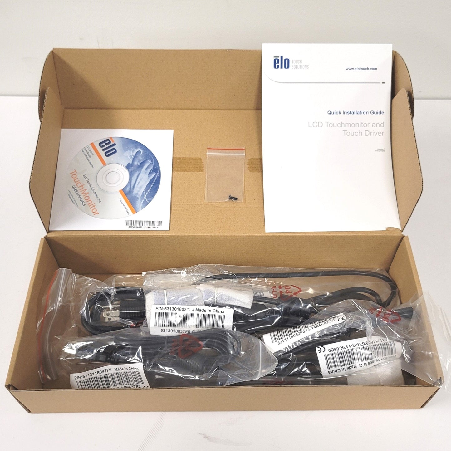 New ELO E261247 AccuTouch 17" Touchscreen LCD Monitor 1280 x 1024 VGA, DVI, USB