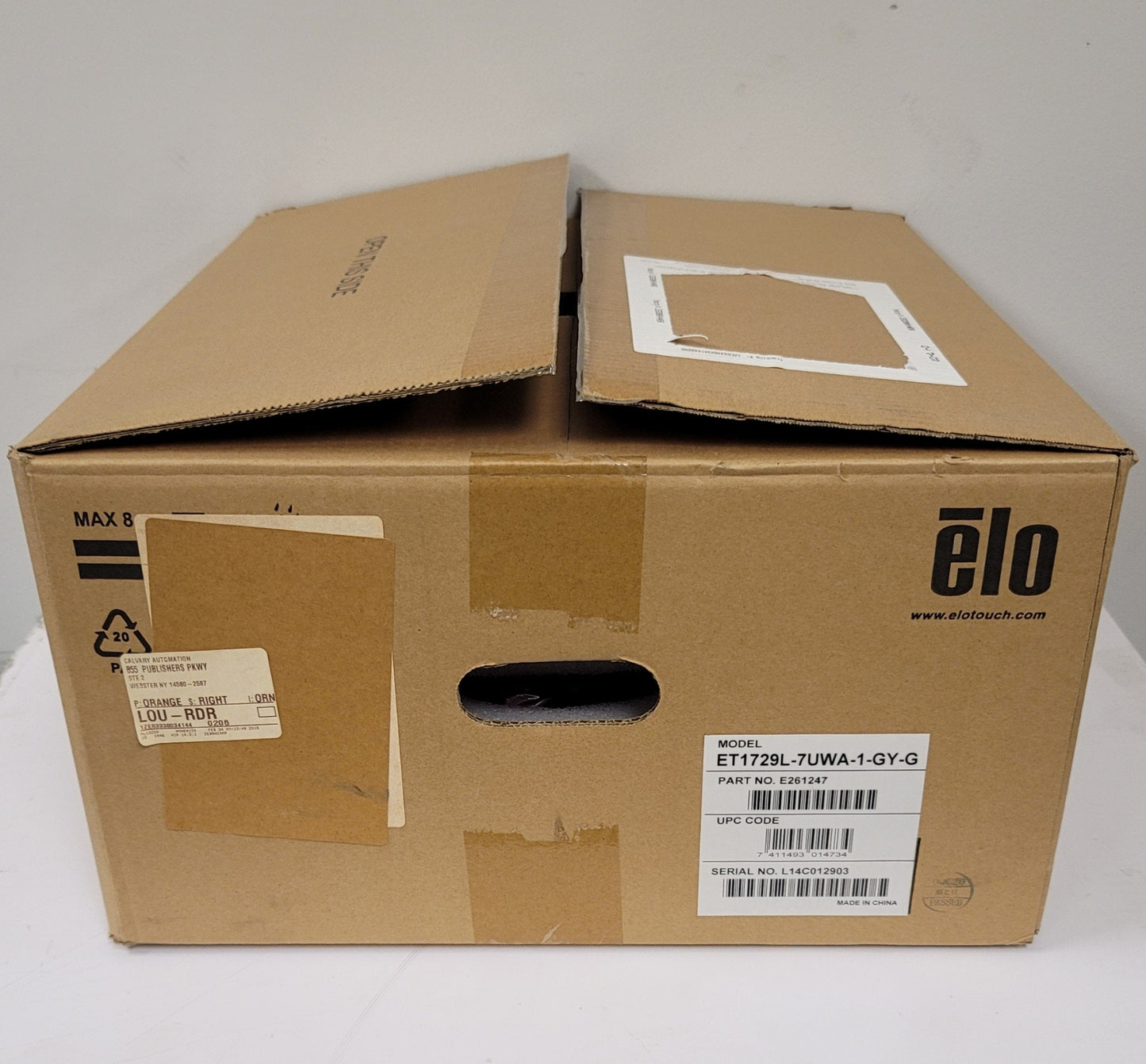 New ELO E261247 AccuTouch 17" Touchscreen LCD Monitor 1280 x 1024 VGA, DVI, USB