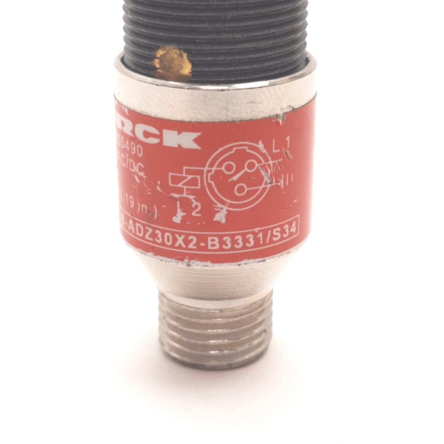 Used Turck Bi5-GT18-ADZ30X2-B3331/S34 Inductive Proximity Sensor, 5mm, 20-250VAC/DC