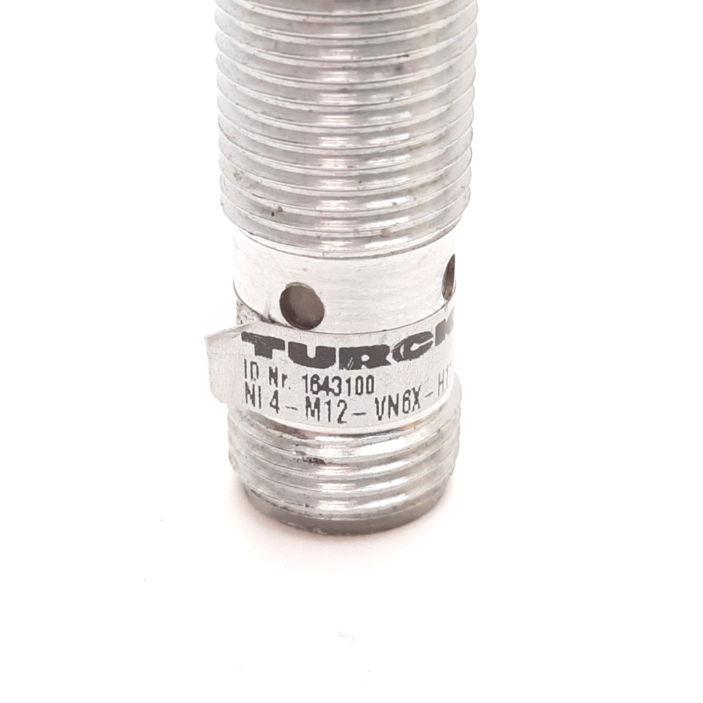 Used Turck Ni4-M12-VN6X-H1141 Inductive Proximity Sensor, 4mm, 10-30VDC, NPN N/O N/C