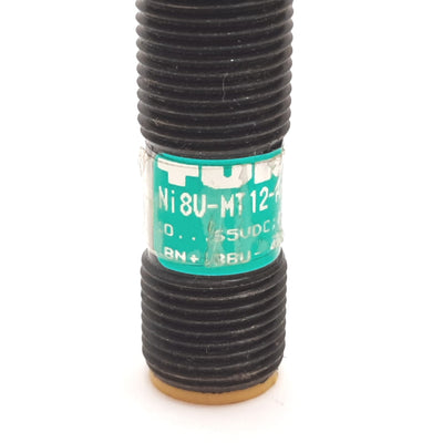 Used Turck Ni8U-MT12-AP4X-H1141 Inductive Proximity Sensor, 8mm, 10-65VDC, PNP N/O