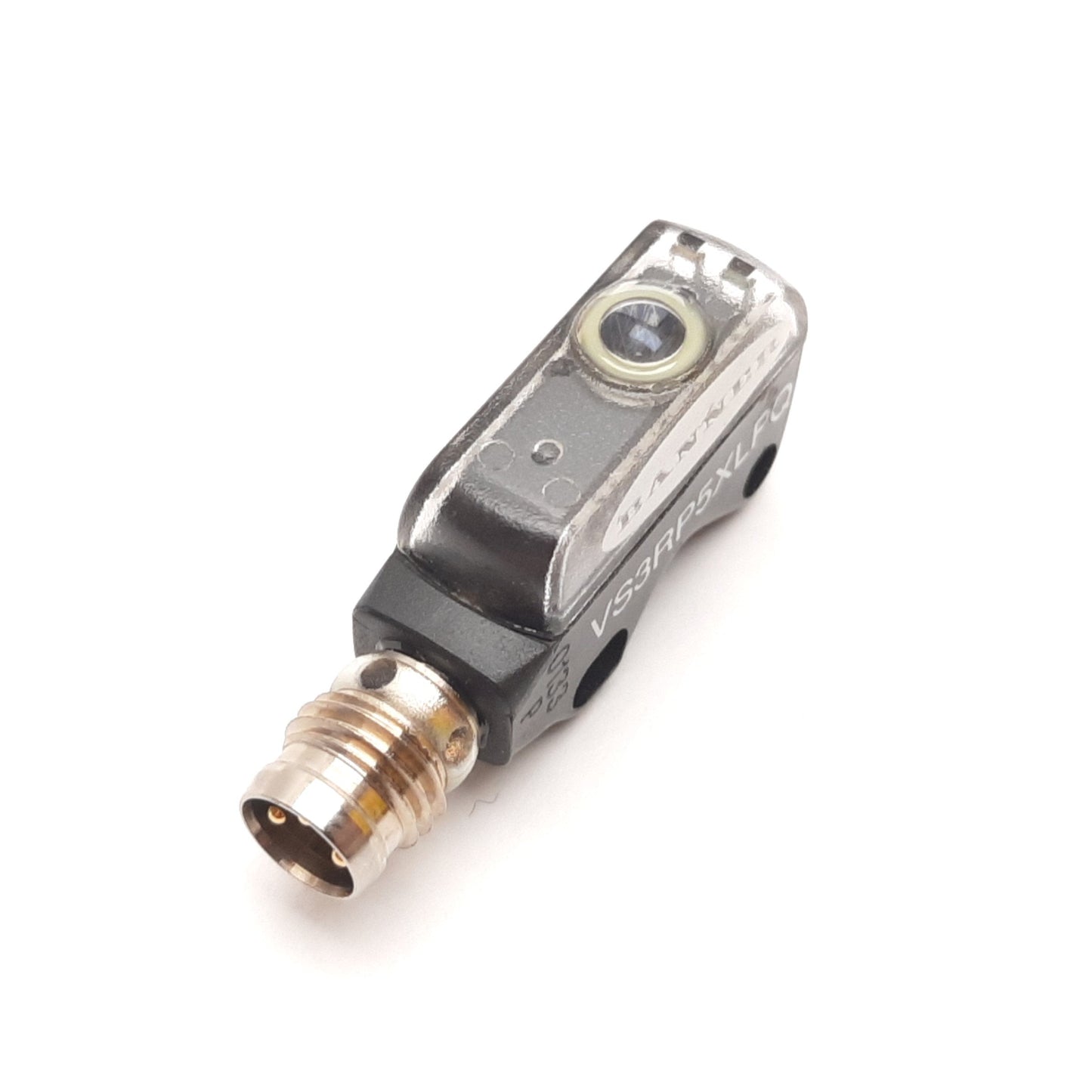 Used Banner VS3RP5XLPQ Photoelectric Sensor, Polarized Retro, 250mm, 10-30VDC, PNP