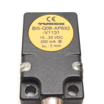 Used Banner Bi5-Q08-AP6X2-V1131 Inductive Proximity Sensor, 5mm, 10-30VDC, PNP