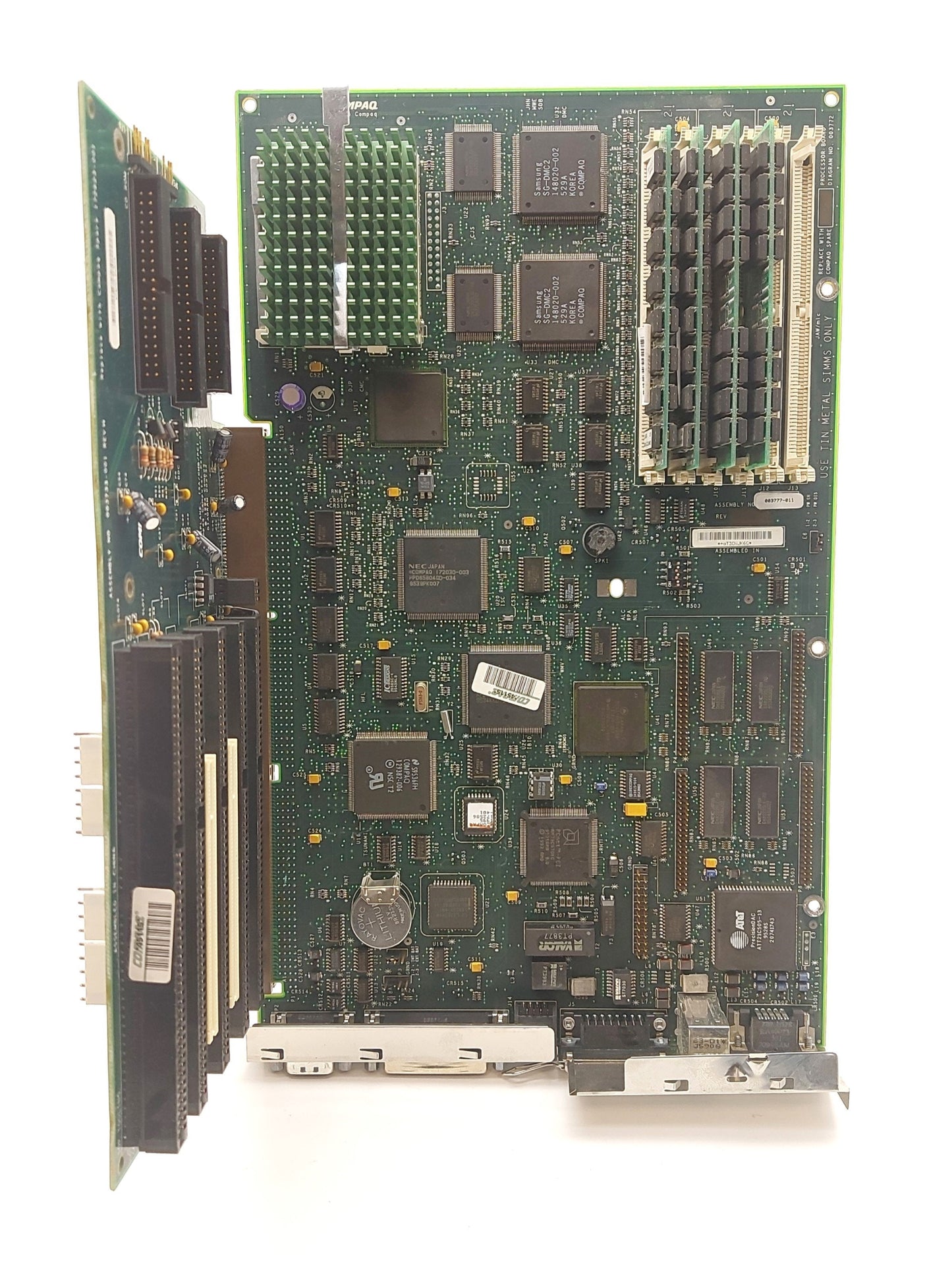 Used Compaq DeskPro 5133 Motherboard & Backplane, Intel Pentium 133MHz, 32MB RAM