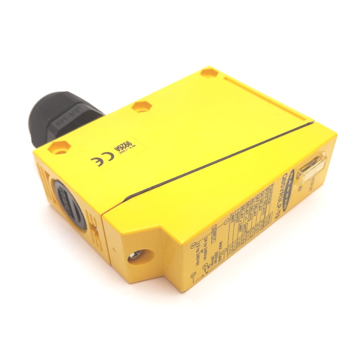 Used Banner Q85VR3LP-T9 Photoelectric Sensor, Polarized Retro, 80mm-4.6m, SPDT