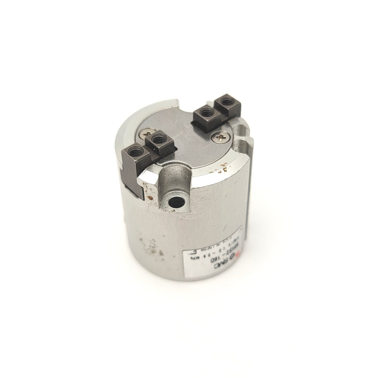 Used SMC MHS2-16D 2-Finger Parallel Pneumatic Gripper Bore: 16mm, Stoke: 4mm, 21N