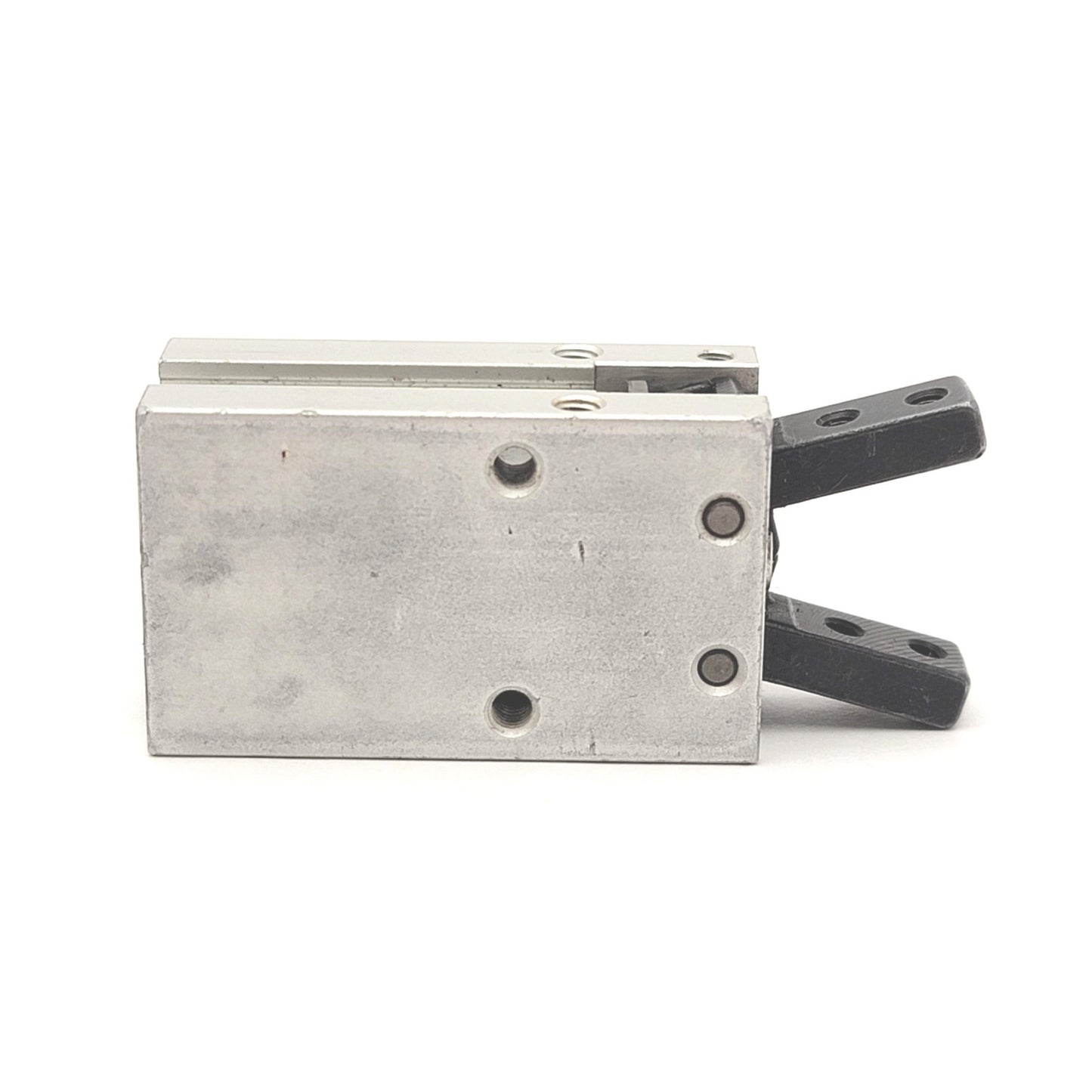 Used SMC MHC2-10S Angular 2-Jaw Pneumatic Gripper Spring Return 0.25-0.6MPa, 0.070Nm