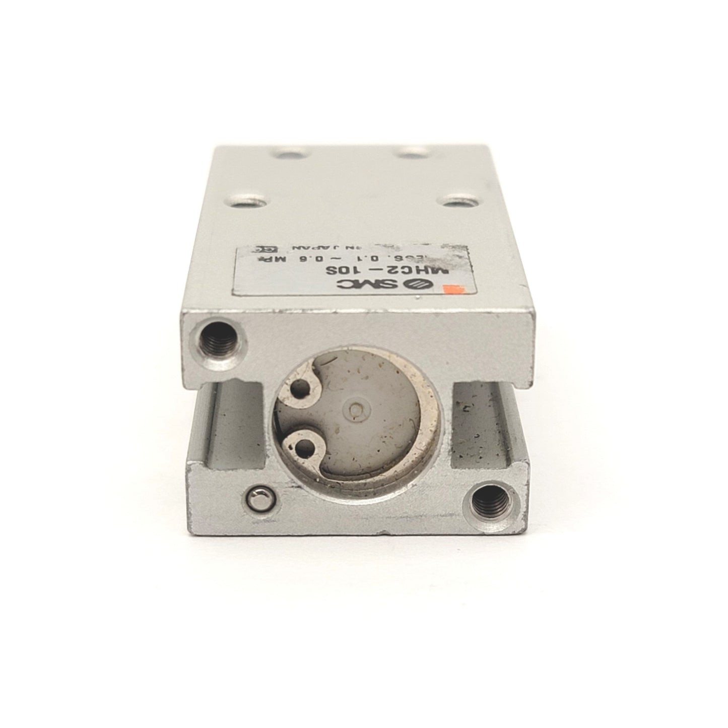 Used SMC MHC2-10S Angular 2-Jaw Pneumatic Gripper Spring Return 0.25-0.6MPa, 0.070Nm