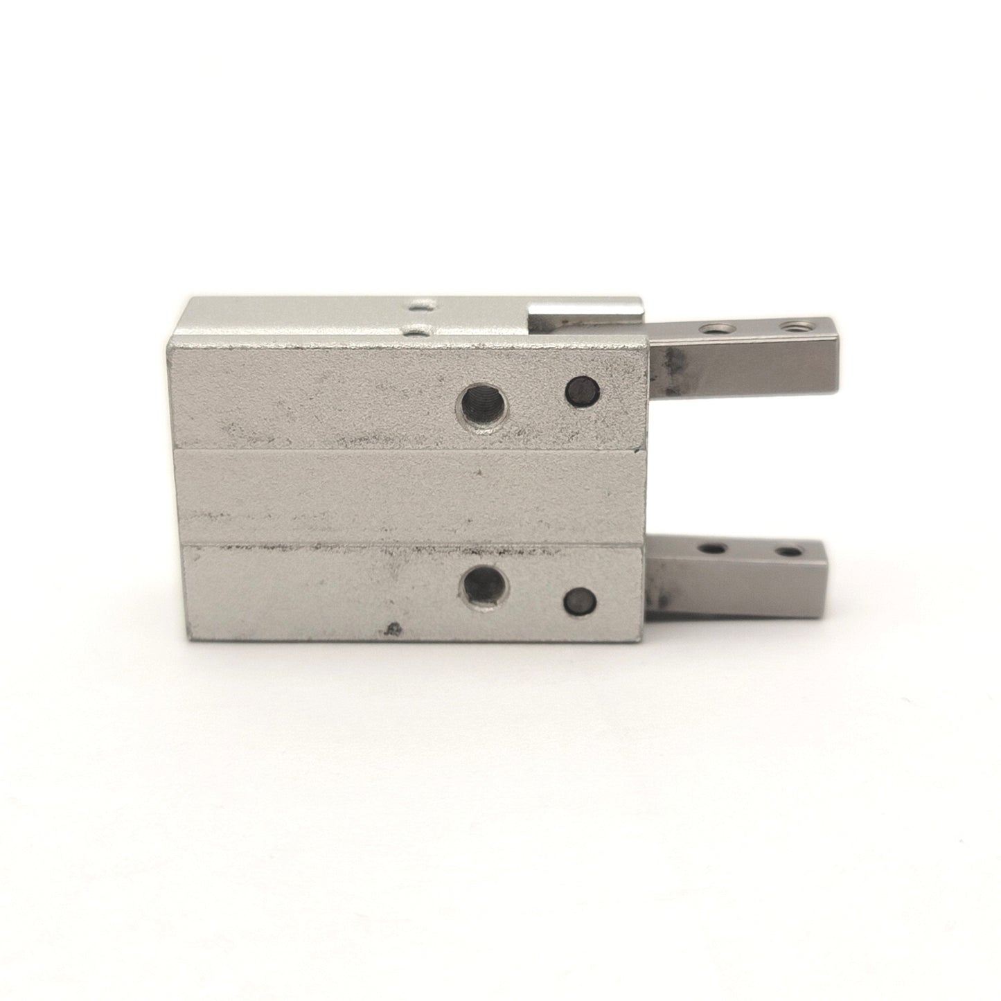 Used SMC MHCA2-6D Angular 2-Jaw Pneumatic Gripper Spring Return 0.15-0.6MPa, 0.038Nm