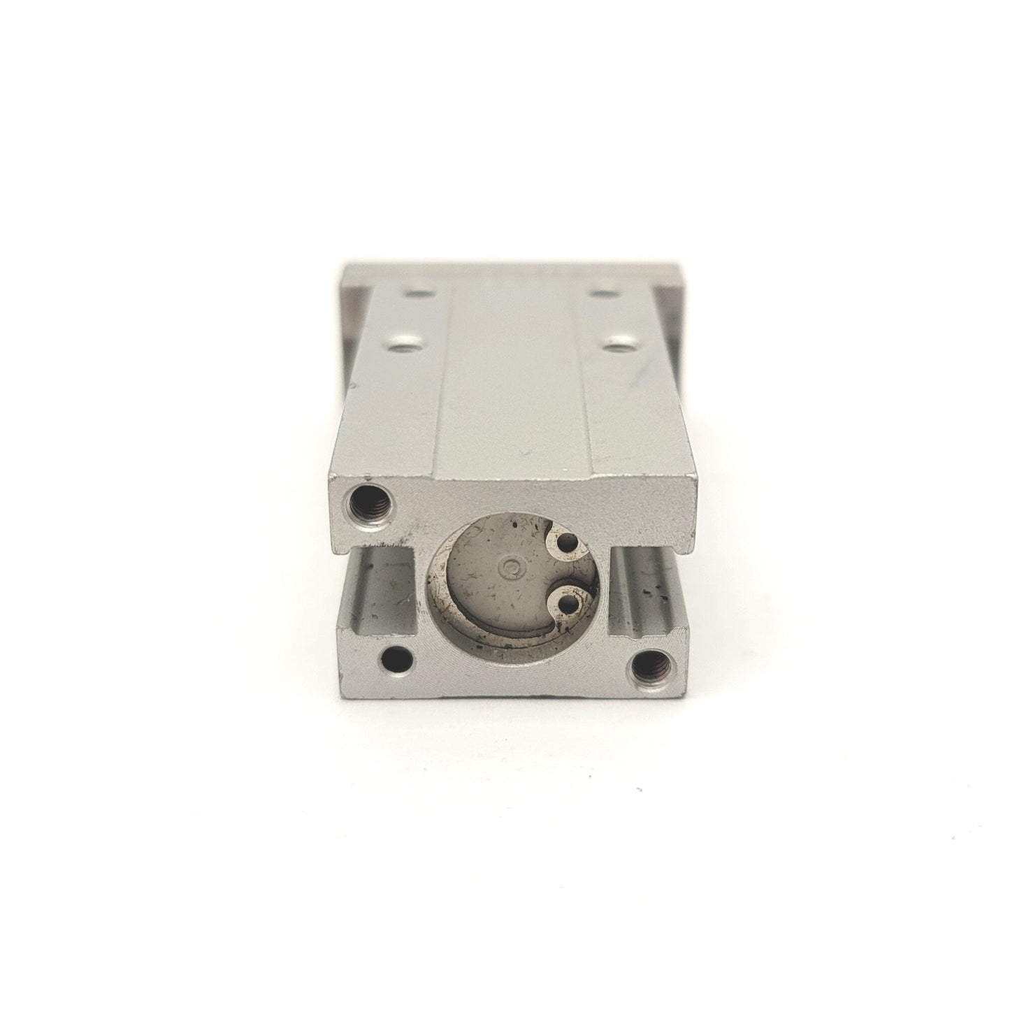 Used SMC MHZ2-10D 2-Jaw Parallel Pneumatic Gripper Bore: 10mm Stroke: 4mm, 0.2-0.7MPa
