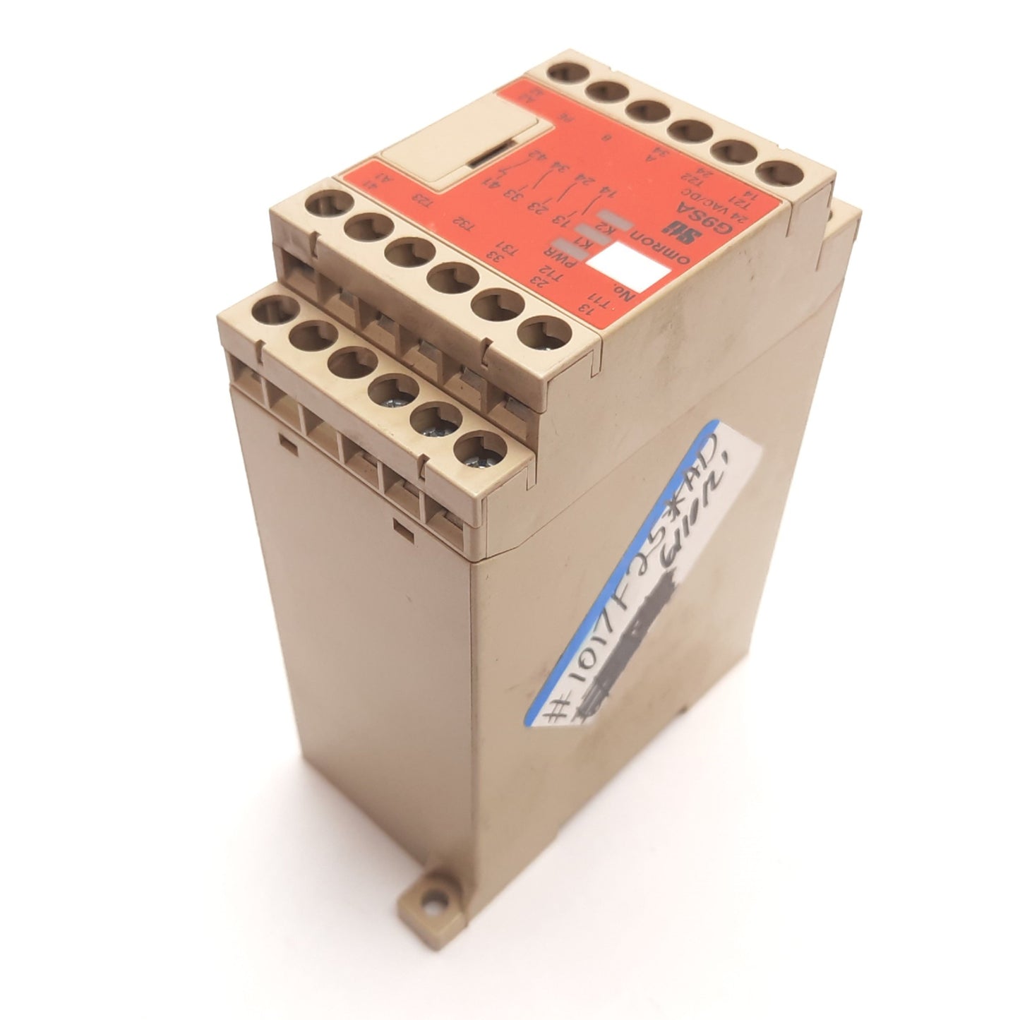 Used Omron G9SA-301 Safety Relay Unit, 24VAC/DC, Contact: 250VAC 50/60Hz 5A 1250VA