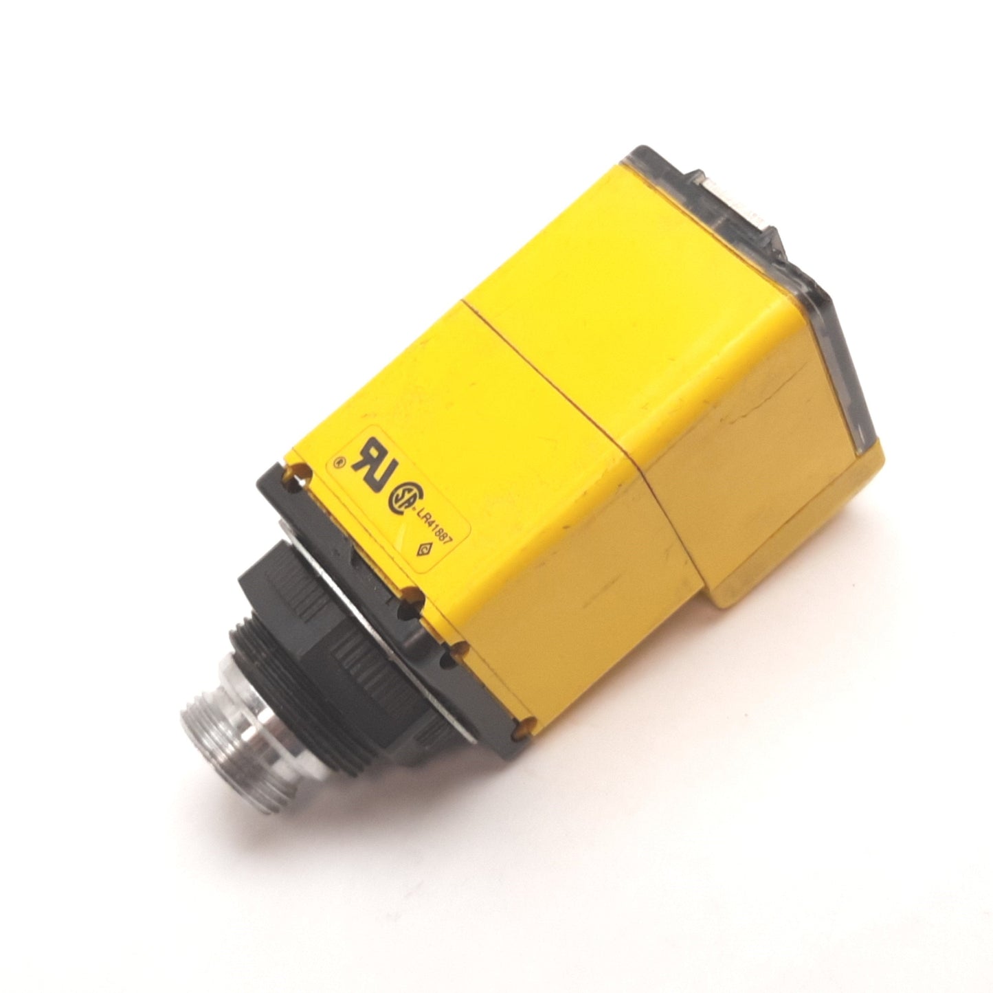 Used Banner OSBLVAG Photoelectric Sensor, Polarized Retro, 15ft, OPBA2QD Power Block