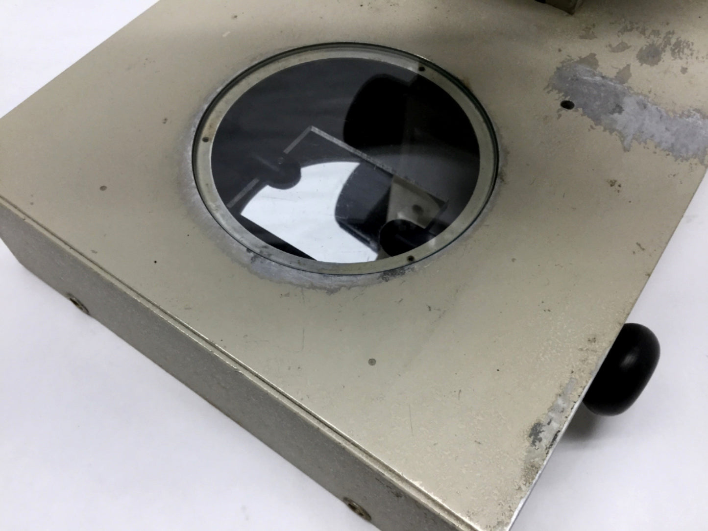 Used Olympus VMT-4F Stereoscopic Microscope 1x, 4x Objective w/ GWH10X 23 Eyepieces