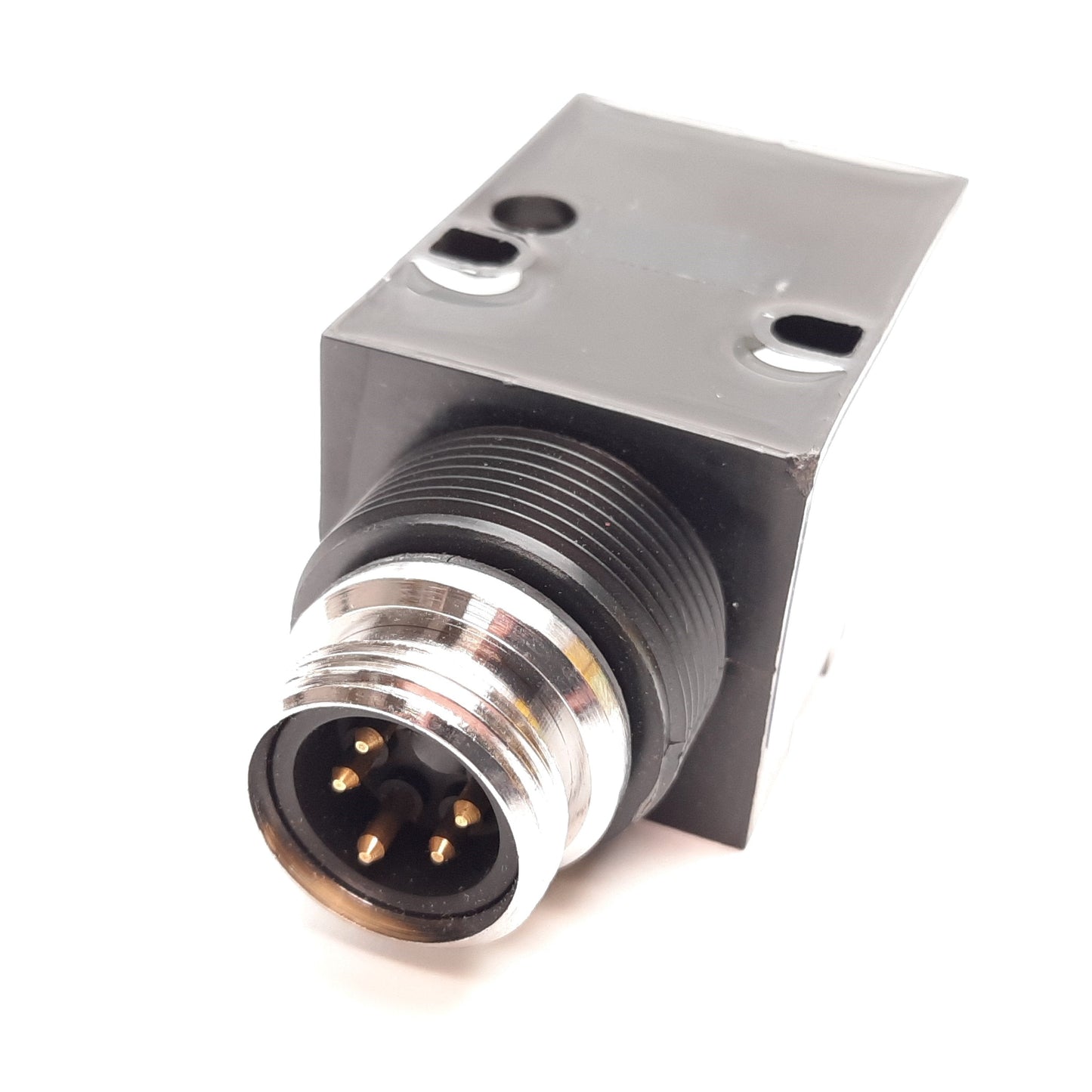 Used Banner SMW915FPQD Fiber Optic Sensor, 12-28VAC/DC, SPDT E/M Relay, 5-Pin Mini QD
