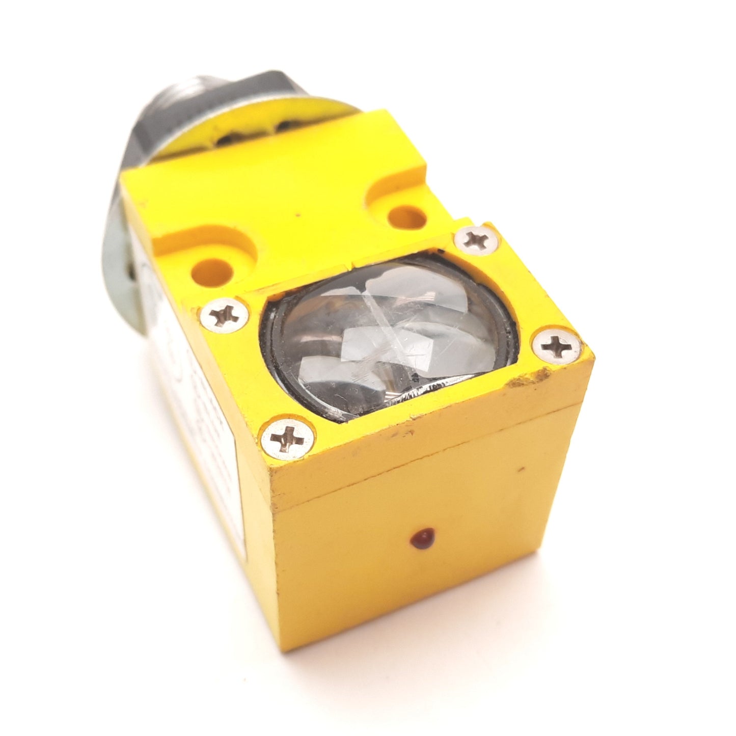 Used Banner SM912CVQD Photoelectric Sensor, 38mm, 10-30VDC, Bipolar NPN PNP, 4-Pin