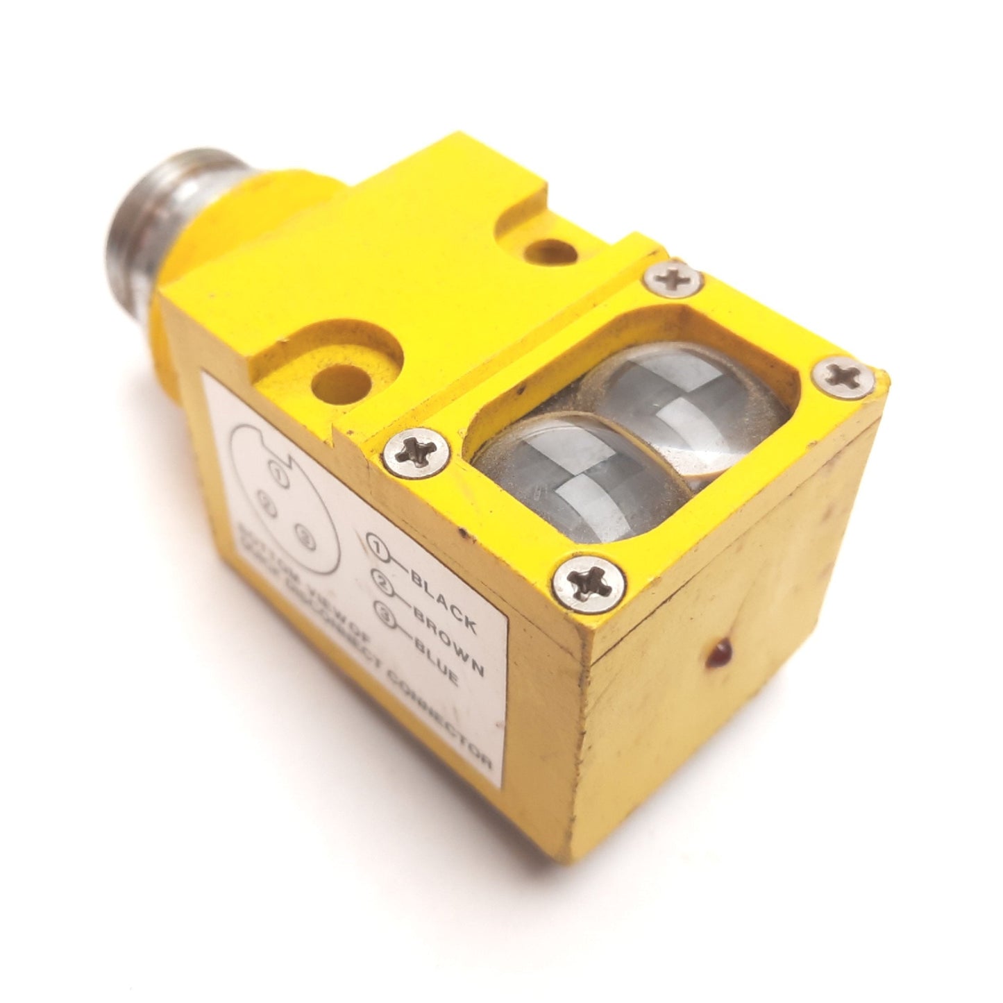 Used Banner SM2A912LVQD Valu-Beam Retroreflective Photoelectric Sensor 30ft 24-250VAC