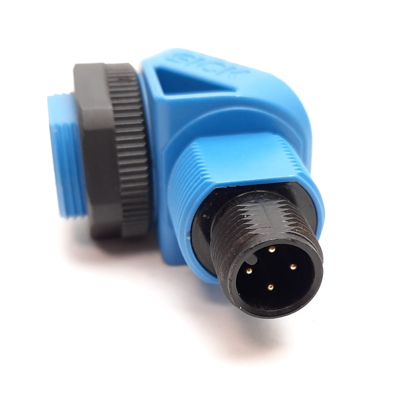 Used Sick ET3-F4228 Photoelectric Sensor, 100mm, 10-30VDC, PNP Output, 4-Pin M12