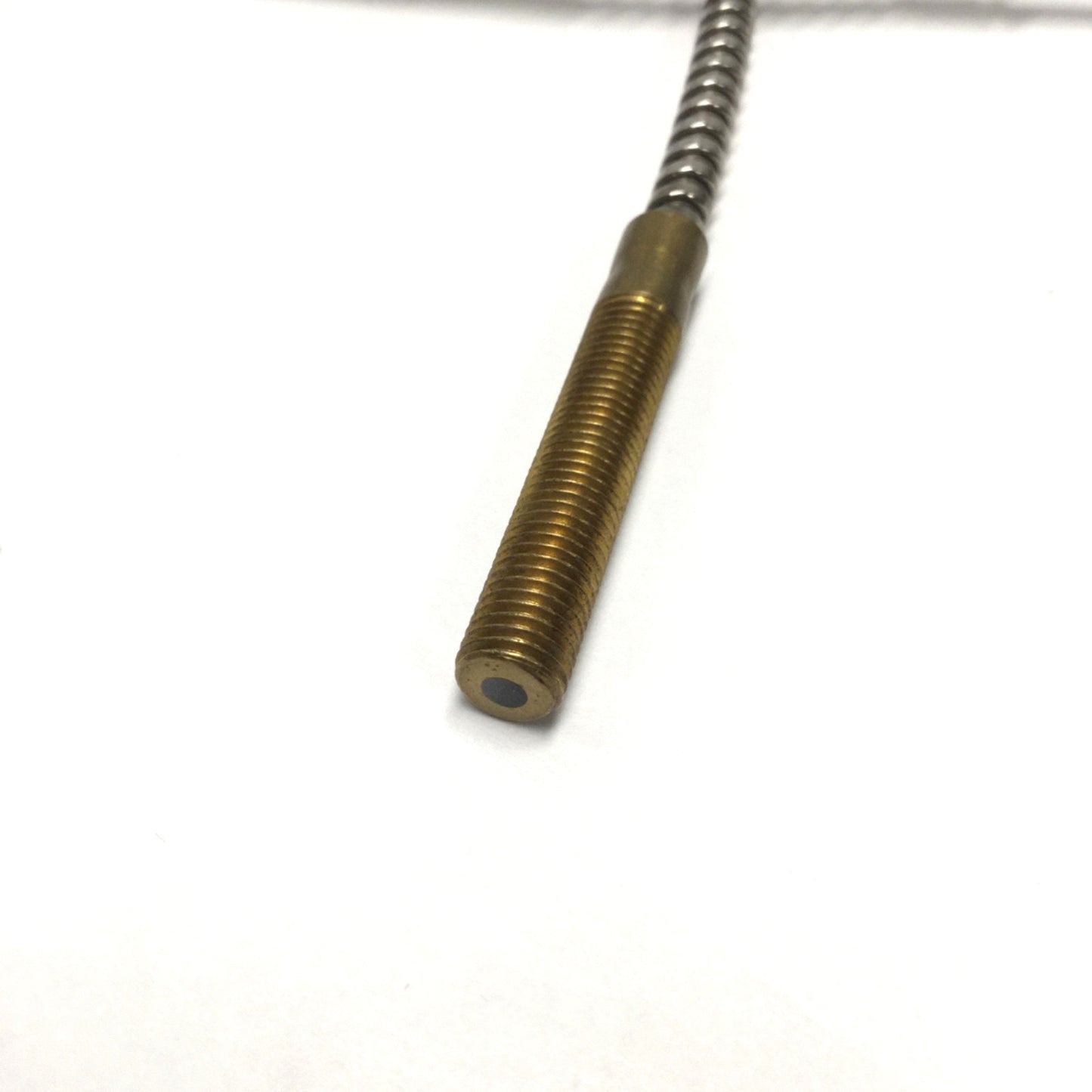 Used Banner IT23S High Temperature Glass Fiber Optic Cable 5/16-24 Thread, 36" Long