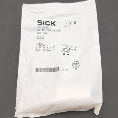 New Sick IME30-10BNSZC0S Inductive Proximity Sensor 10mm Range, 30mm Dia, 10-30VDC