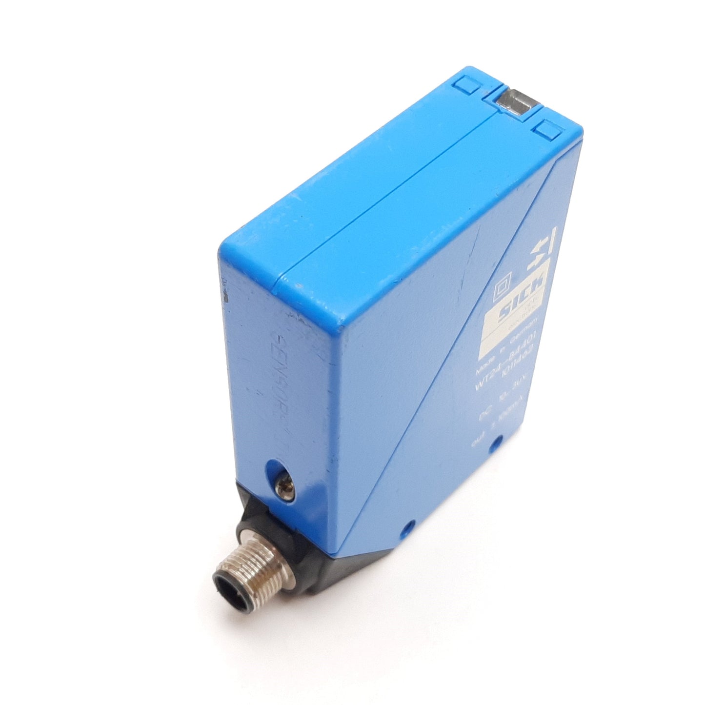 Used Sick WT24-B4401 Photoelectric Sensor, 1.2m, 10-30VDC, NPN PNP, 4-Pin M12