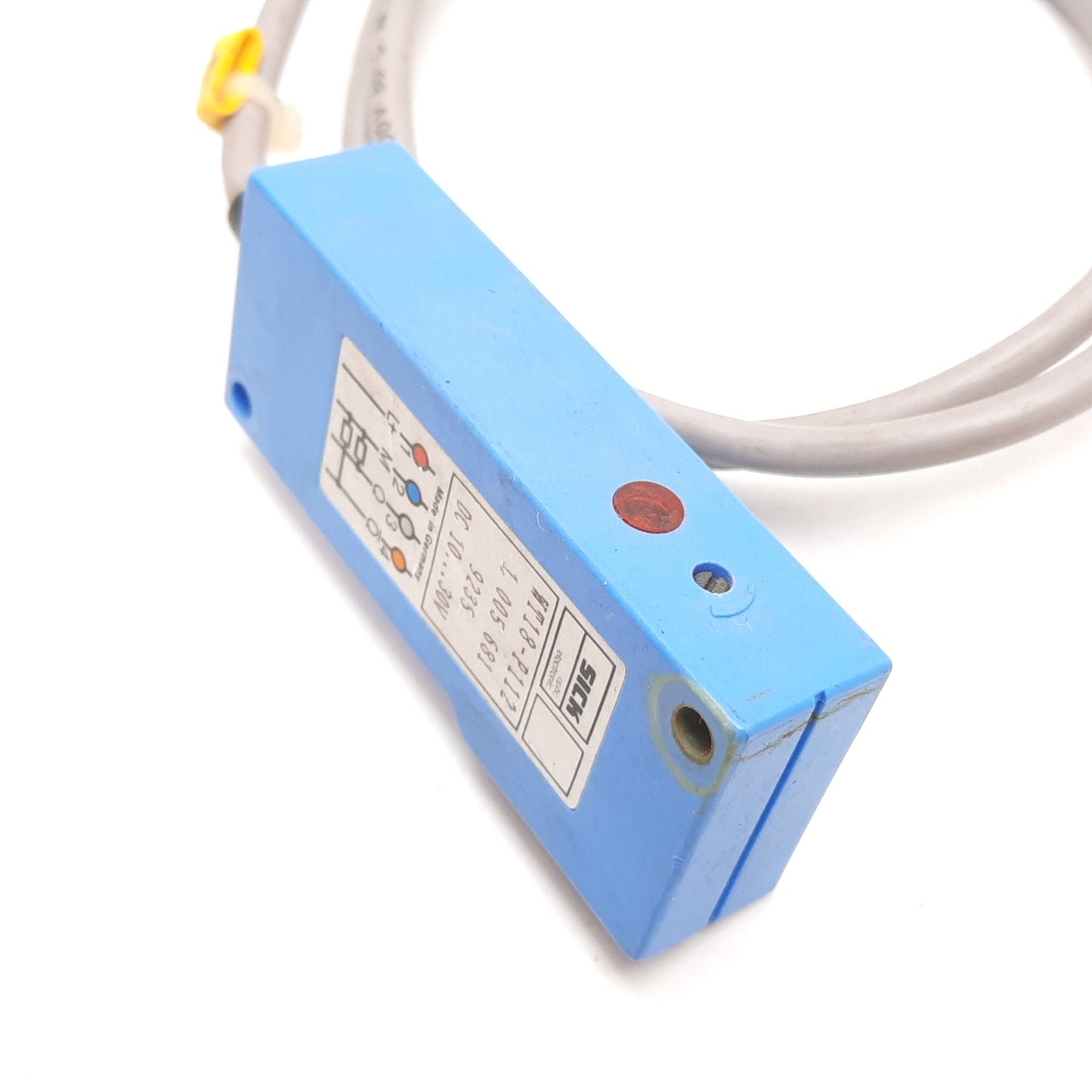 Used Sick WT18-P112 Photoelectric Sensor, 700mm, 10-30VDC, Output: PNP, 4-Wire