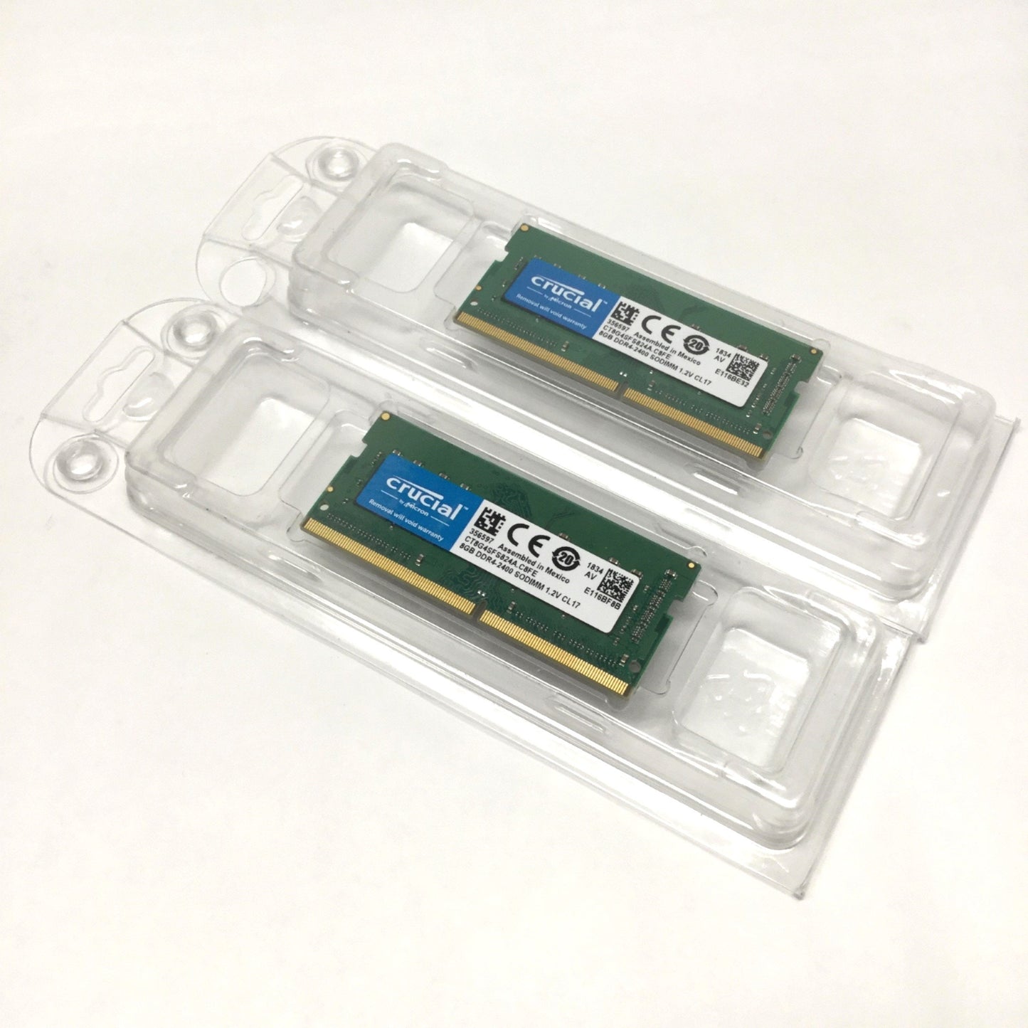 New Other Crucial 16GB (2x 8GB) Laptop Memory Modules DDR4-2400 CL17 1.2V SO-DIMM 260-Pin
