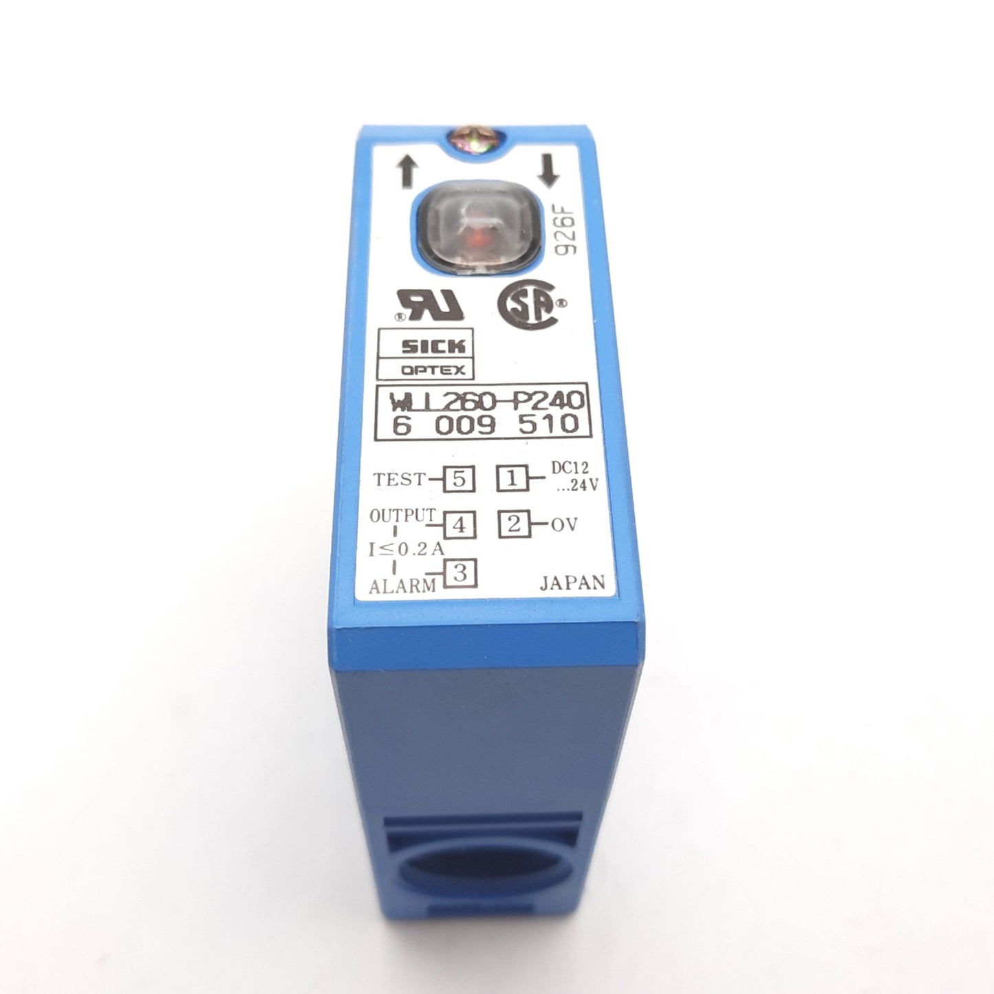 New Other Sick WLL260-P240 Photoelectric Fiber Optic Sensor, 12-24VDC, Output: PNP
