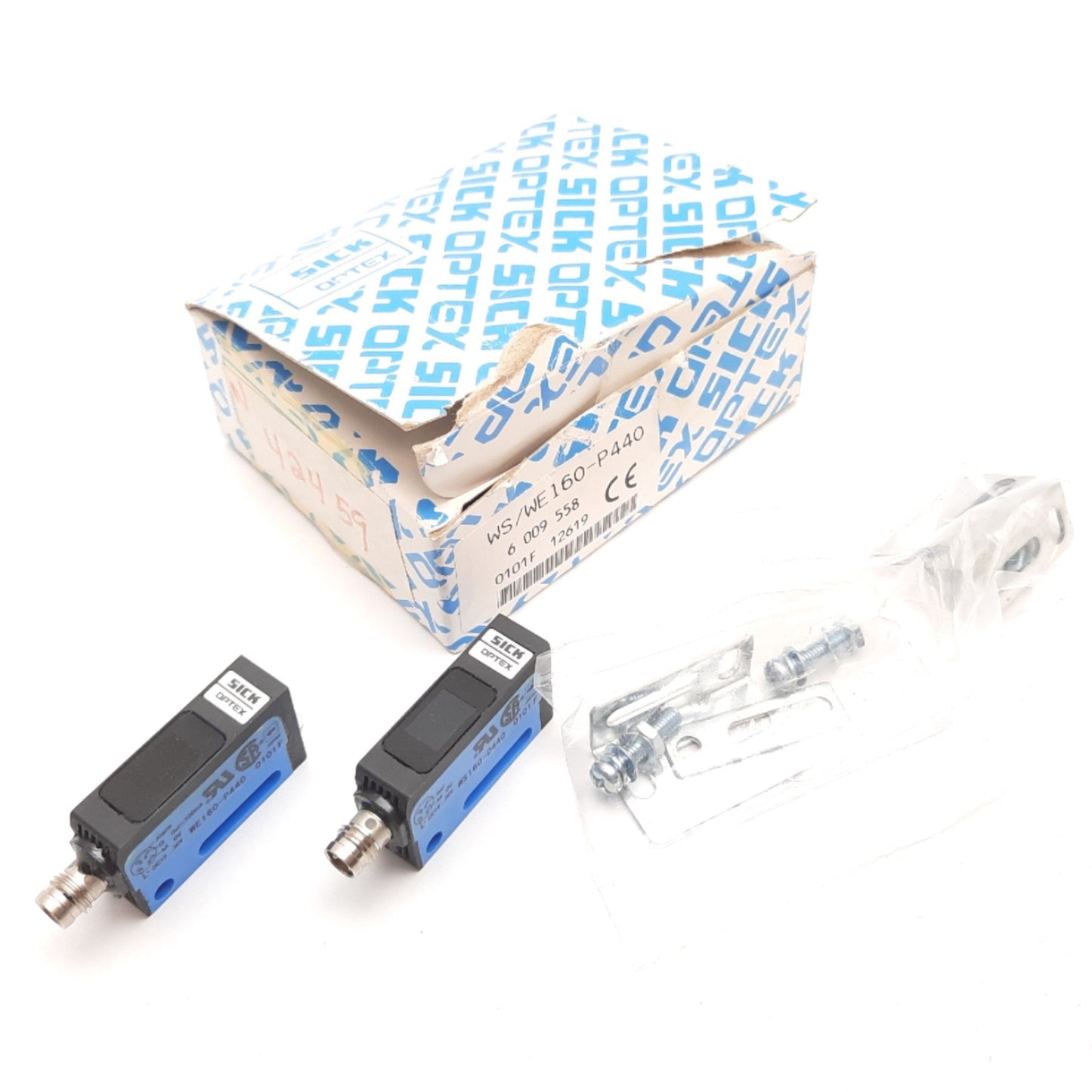 New Other Sick WS/WE160-P440 Photoelectric Sensor, 7m, 10-30VDC, PNP 100mA, 4-Pin M8
