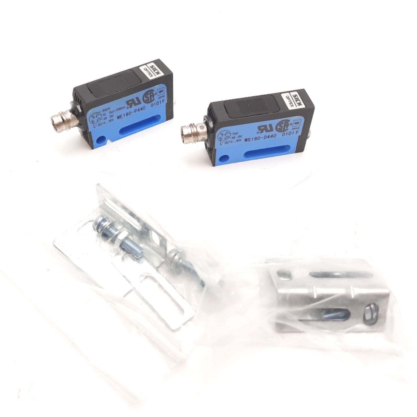 New Other Sick WS/WE160-P440 Photoelectric Sensor, 7m, 10-30VDC, PNP 100mA, 4-Pin M8