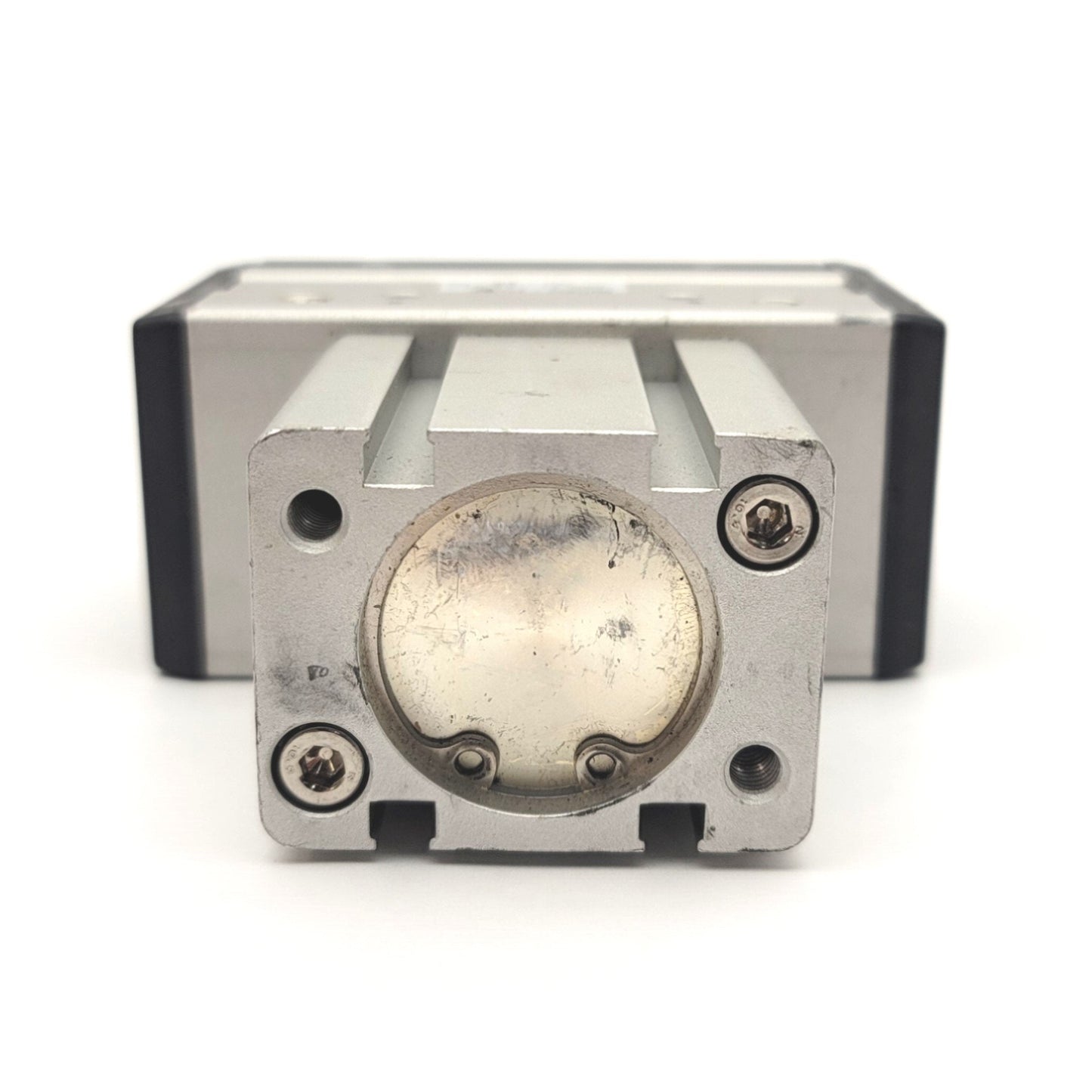 Used SMC MHQG2-32D2 Parallel 2-Jaw Pneumatic Gripper Stroke: 20mm, 0.1-0.6MPa