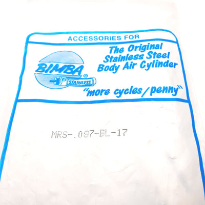 New Other Bimba MRS-.087-BL-17 Heavy Duty Band Reed Switch, Rating 24V 500mA, W/ 1.5" Band