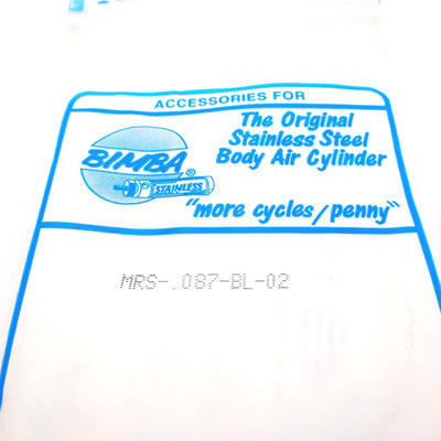 New Other Bimba MRS-.087-BL-02 Heavy Duty Band Reed Switch, Rating 24V 500mA, 9/16" Band