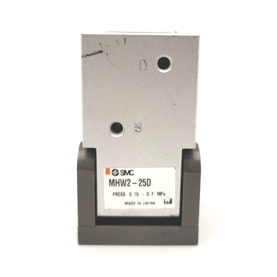 New Other SMC MHW2-25D Angular 2-Finger Pneumatic Gripper 180 Degree, 0.15-0.7MPa, M5x0.8