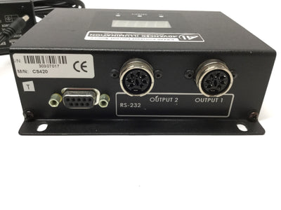 Used Advanced Illumination CS420 Constant Current LED Intensity Controller, Dual Out