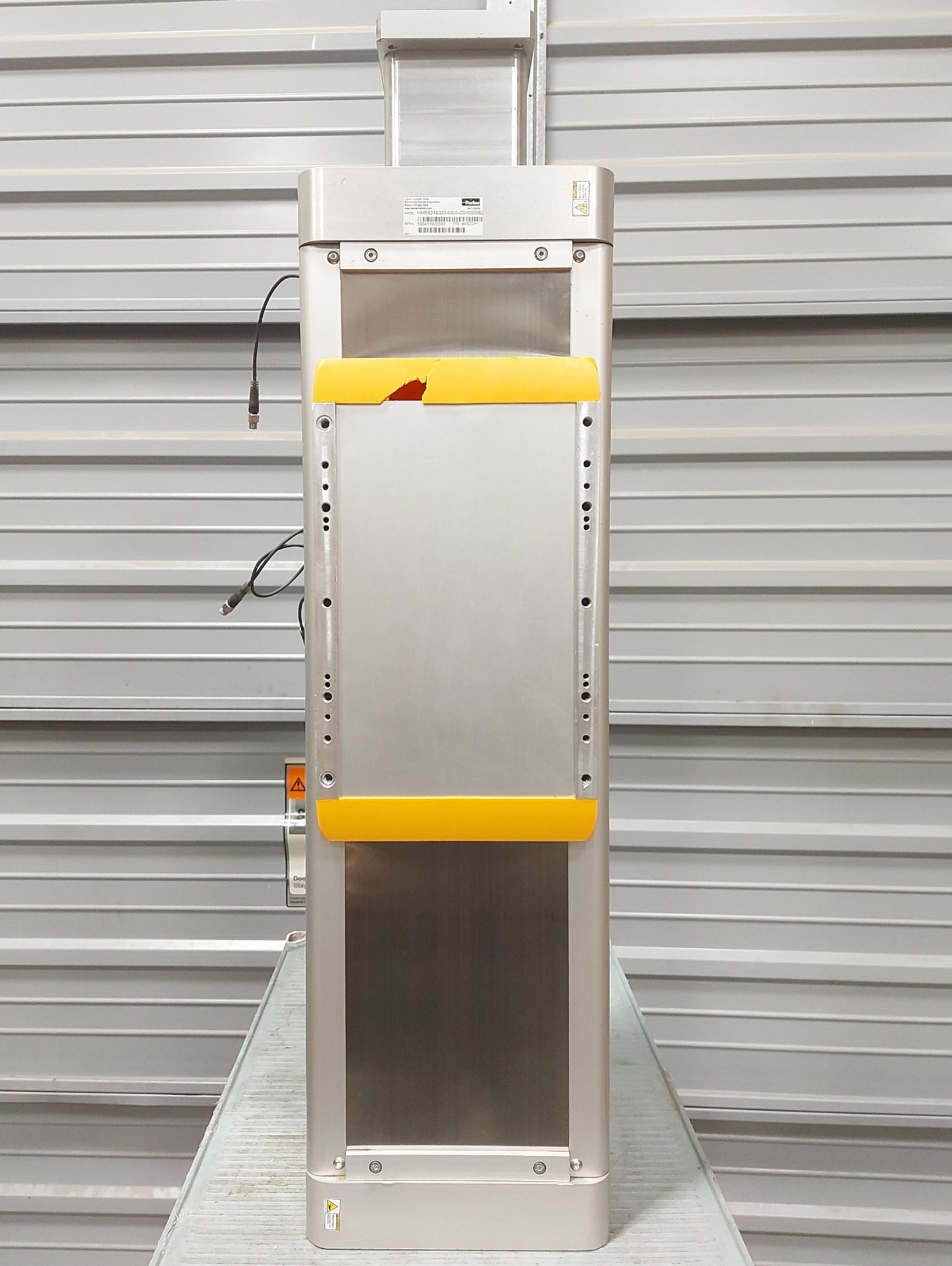 Used Parker HMRS24S320-0300 Linear Positioner, 300mm Travel, 32mm Lead, 115mm Motor