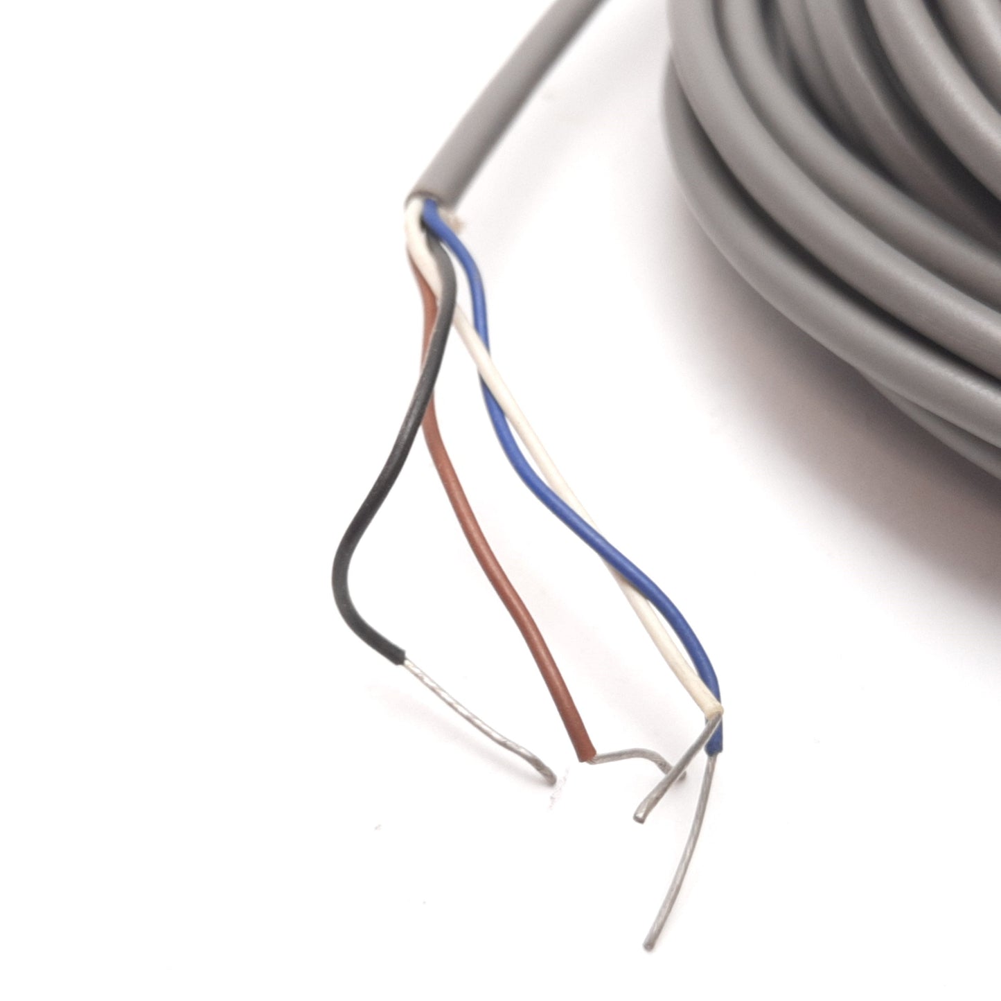 Used Banner EO60-Q08-RP6X Photoelectric Sensor Receiver, 24VDC, PNP, 30ft Cable